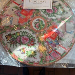 Colorful Floral Placemat Set